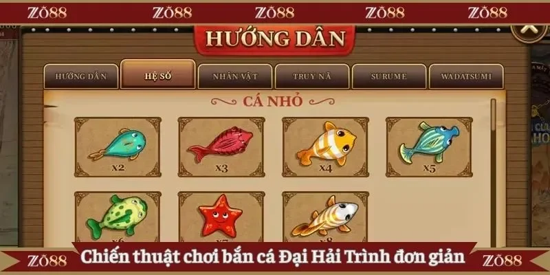 Những chiến thuật chơi bắn cá Đại Hải Trình đơn giản